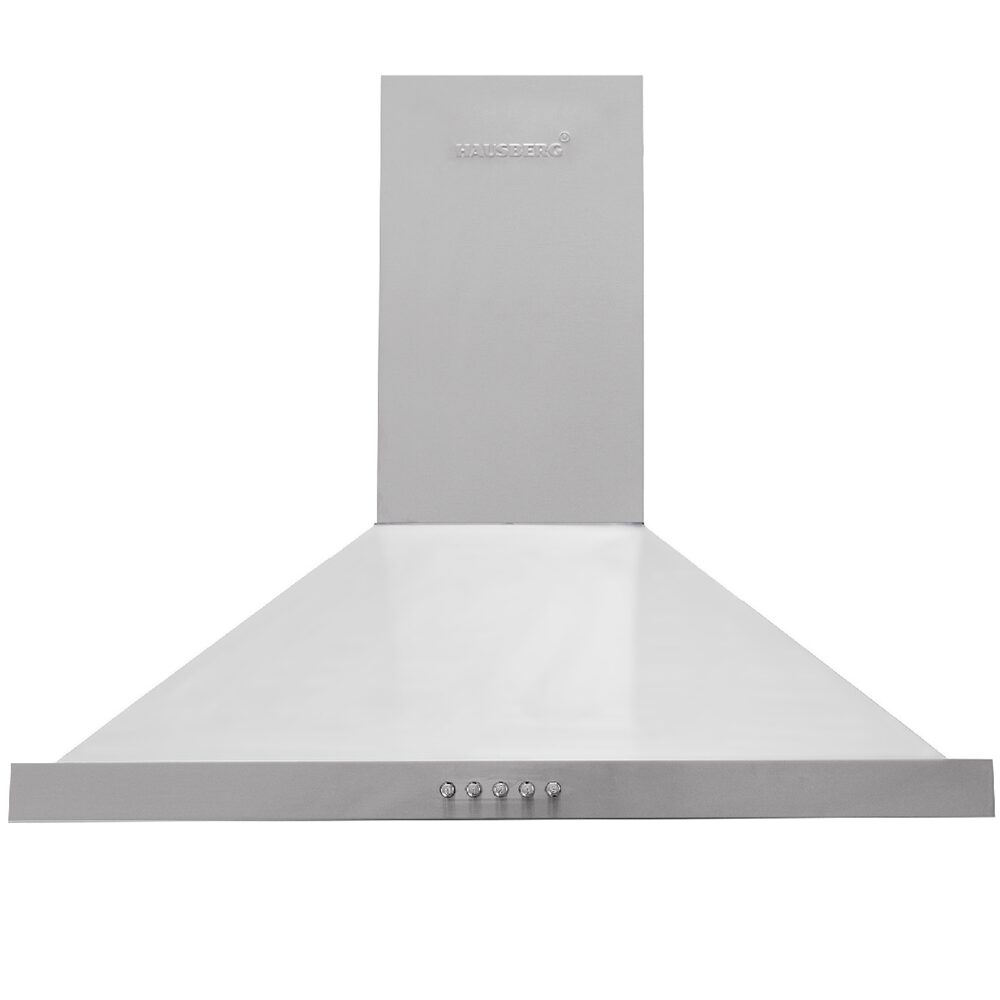 Hota incorporabila decorativa Hausberg HB-1260, Putere de absorbtie 450 m3/h, 1 motor, 60 cm, Inox