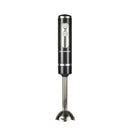 Blender de mana Hausberg HB-7673NG, 400W, Lama din otel inoxidabil, 2 trepte de viteza, Negru