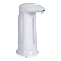 Dozator de sapun automat cu senzor, 340 ml, plastic rezistent, 4 baterii AAA, 1.5V inclus, Alb