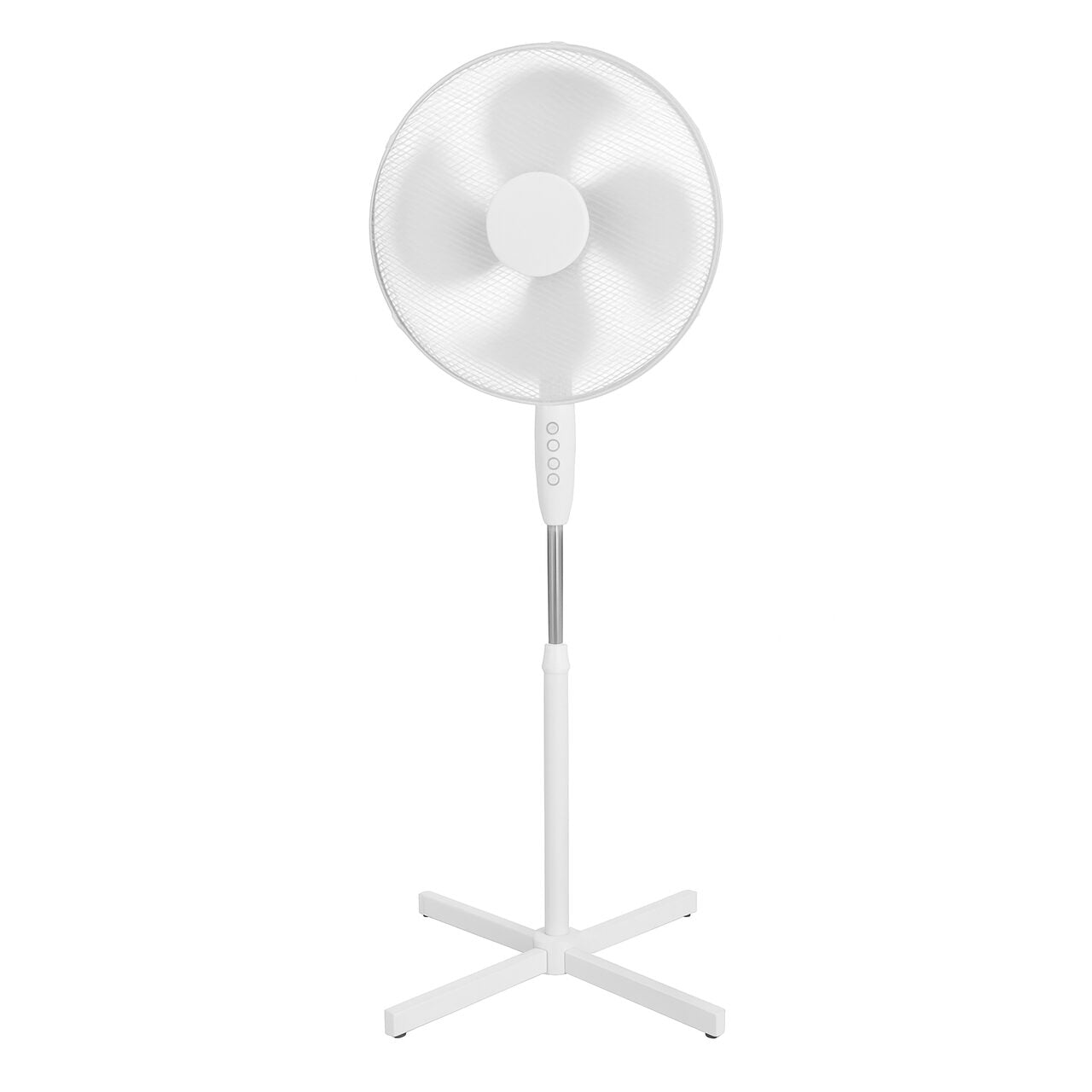 Ventilator cu picior VEN-2, 50W, 40 inch, 3 viteze, inaltime reglabila, alb
