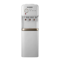 Dozator apa de podea cu compresor HAUSBERG HB-6028AB, Putere incalzire 550W, Putere racire 120W, compatibil cu bidoane de apa 11 l si 19 l, Culoare Alb