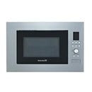 Cuptor cu microunde incorporabil Hausberg HB-8070IN, 25 l, Putere nominală de ieșire a cuptorului cu microunde: 900W, putere de intrare: 1400W, putere grătar: 1000W, Grill, Control digital, Argintiu