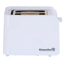 Prajitor de paine Hausberg HB-195A, 750 W, 2 felii, functie decongelare, functie reincalzire, 6 trepte putere, Alb