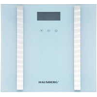 Cantar de baie Hausberg HB-6004AB, 180kg, Afisaj Led, inchidere automata, putere 6V, Alb