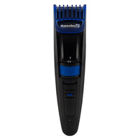 Masina de tuns Hausberg HB-66BL, Reincarcabila, Lame detasabile, Pieptene ajustabil, Albastru