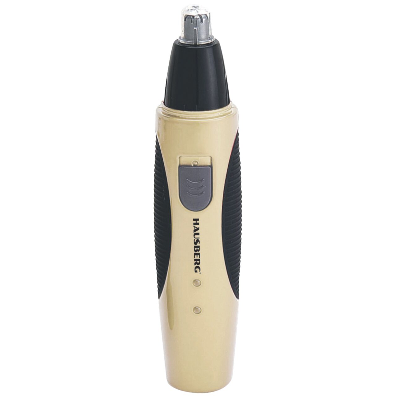 Aparat pentru tuns par nas/urechi Hausberg HB-73AU,3W, Negru/Auriu