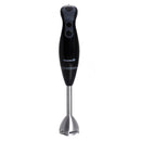Blender de mana Hausberg HB-7672NG, 300 W, Lama din otel inoxidabil,Tija de otel inoxidabil, 2 viteze, Negru