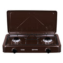 Aragaz, Minigaz 2 arzatoare Ertone ERT-MN 207MR, Emailat