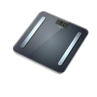 Cantar de baie Hausberg HB-6004NG, 180kg, Afisaj Led, inchidere automata, putere 6V, Negru