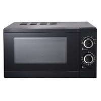 Cuptor cu microunde Hausberg HB8005NG, 20 L, 700 W - 1200W, Mecanic, Negru