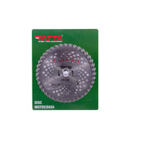 Disc motocoasa circular Tatta TT-1001, dinti vidia, 230x40T, pentru iarba